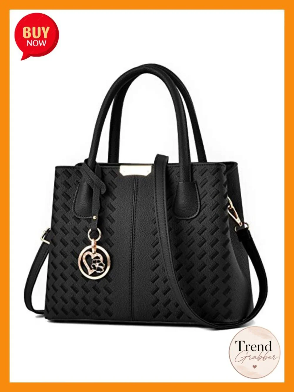 PU Leather Tote Satchel Shoulder Bag Crossbody Top Handle